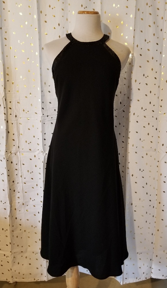 Jones Wear formal black dress, sequined